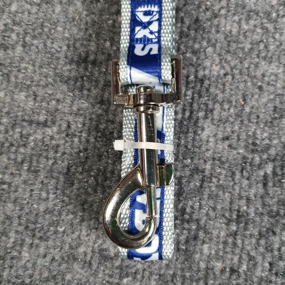 Dallas Cowboys Dog Leash O/S Blue Silver NFL Team Gear Pets First